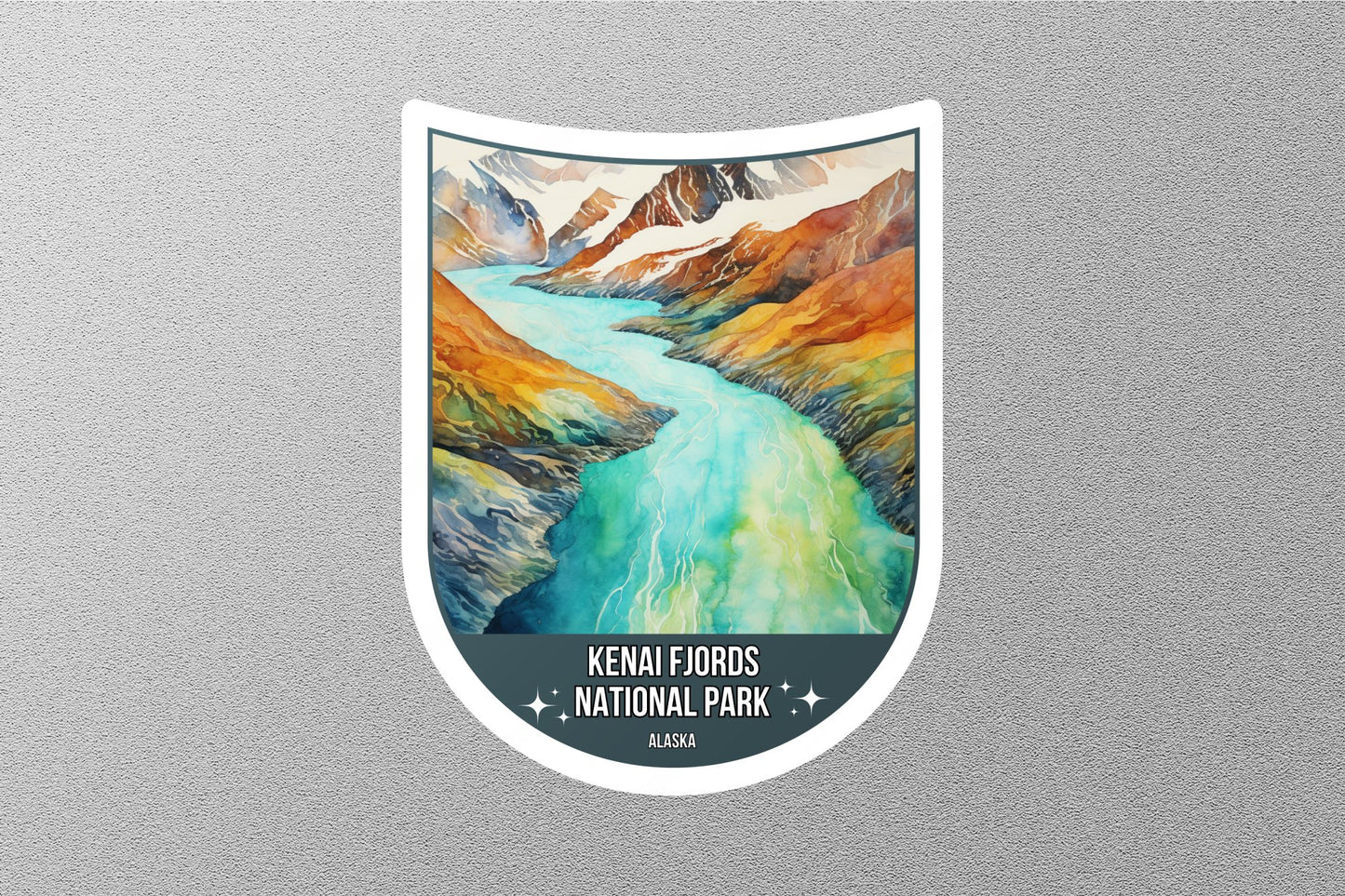 Wholesale Kenai Fjords National Park Sticker