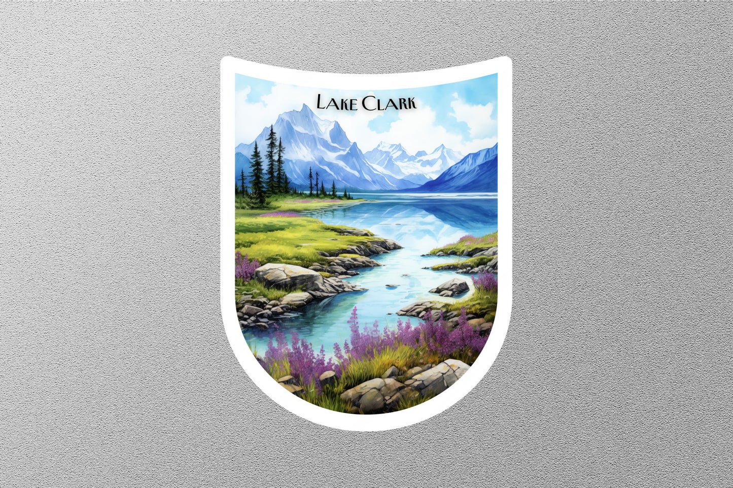 Wholesale Lake Clark 1 National Park Sticker