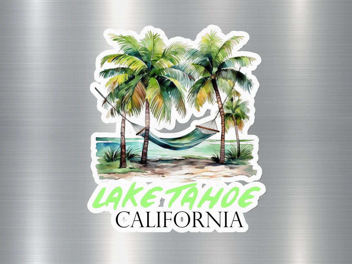 Wholesale Lake Tahoe California Hammock Sticker