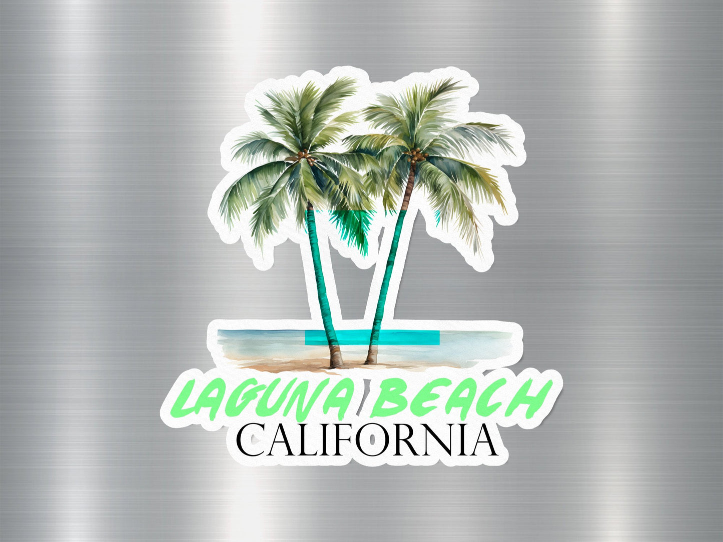 Wholesale Laguna Beach California Palm Tree Sticker