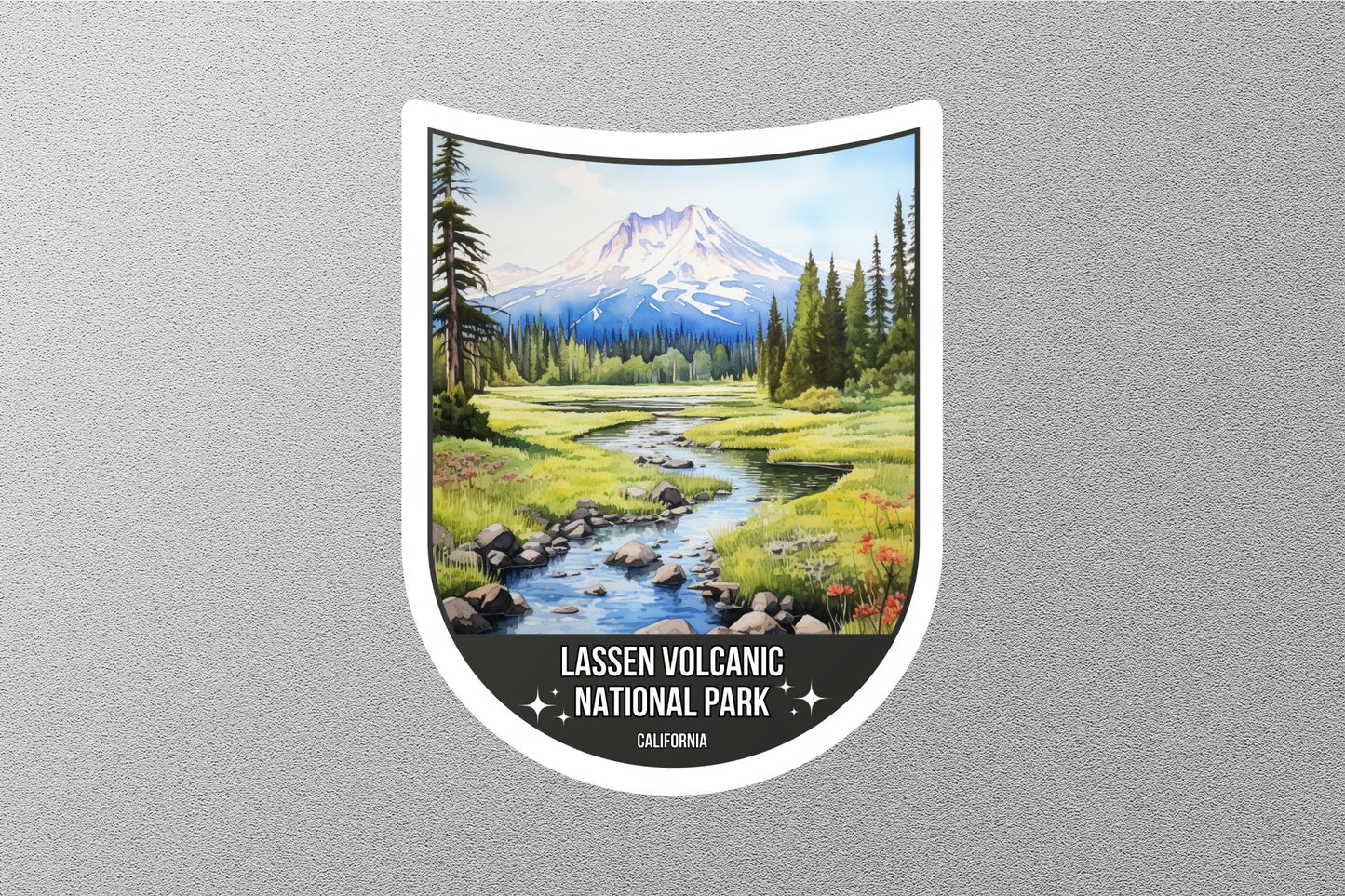 Wholesale Lassen Volcanic National Park Sticker