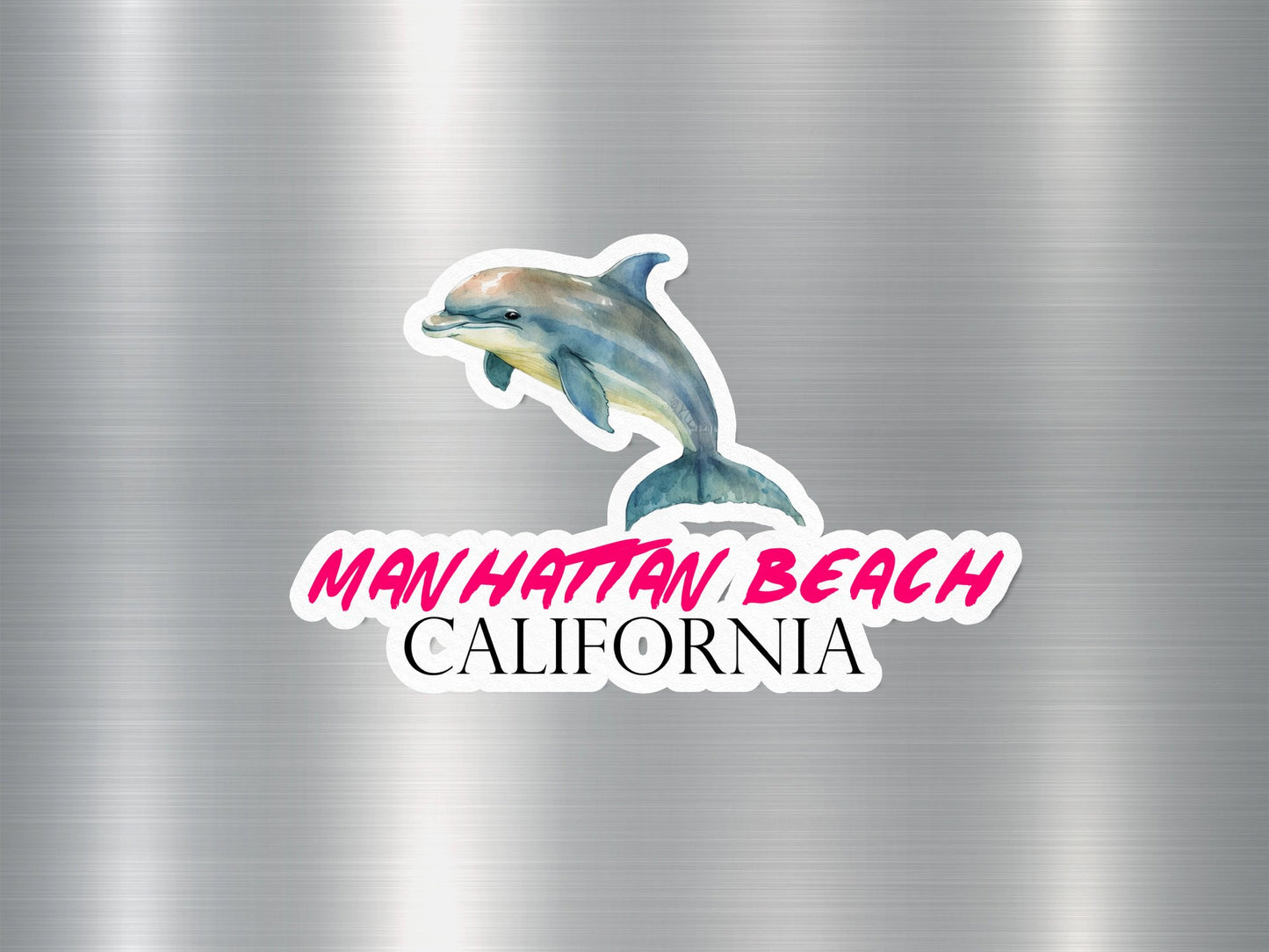 Wholesale Manhattan Beach California Dolphin Sticker