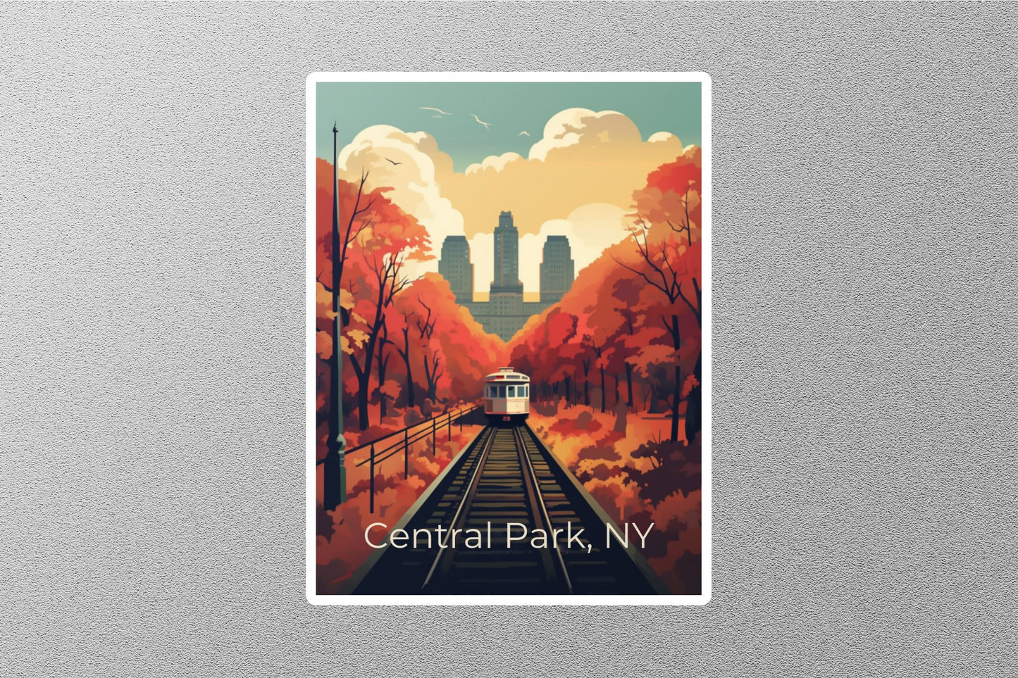 Wholesale Vintage New York Travel Stickers