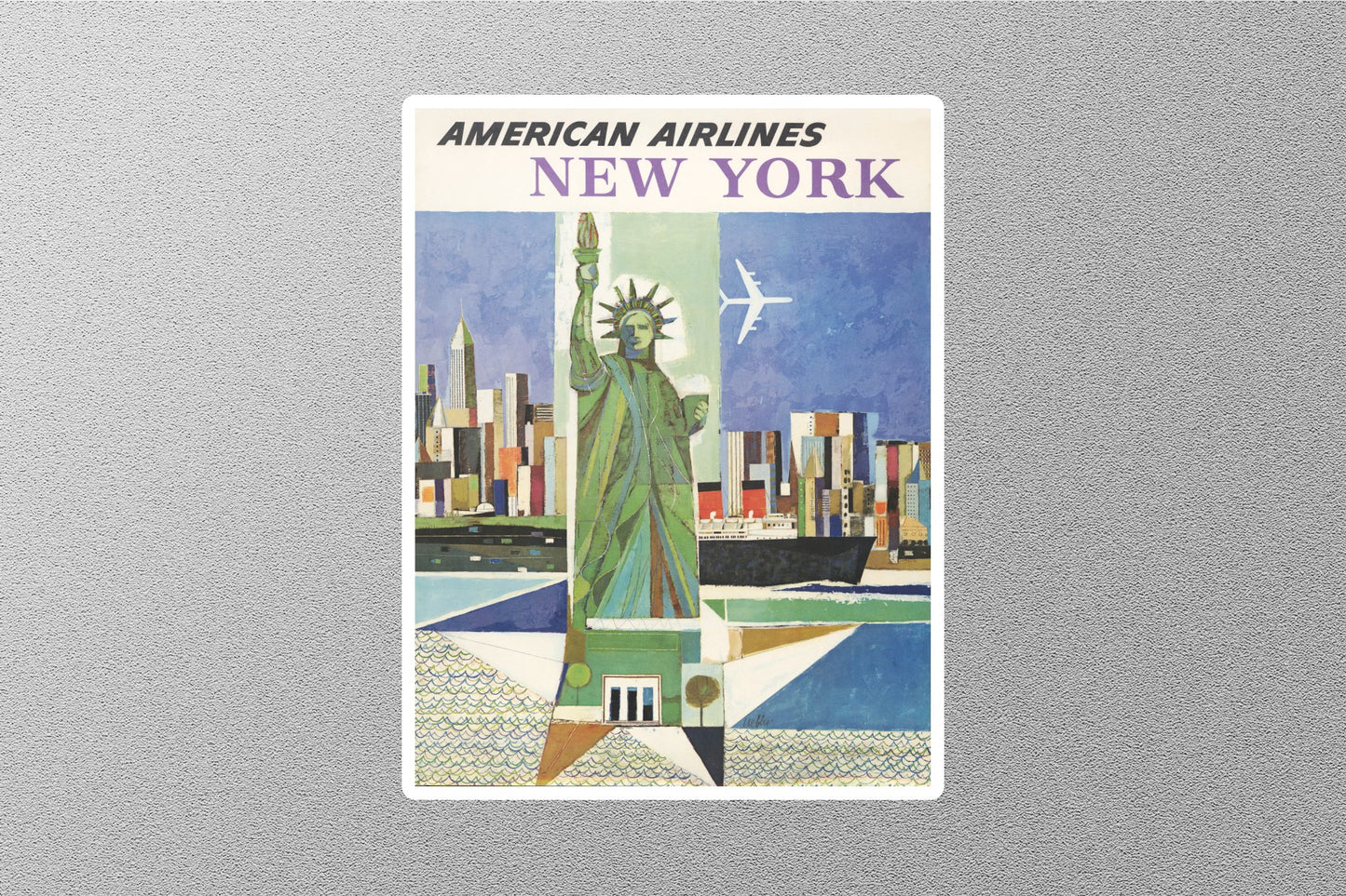 Wholesale Vintage New York Travel Stickers