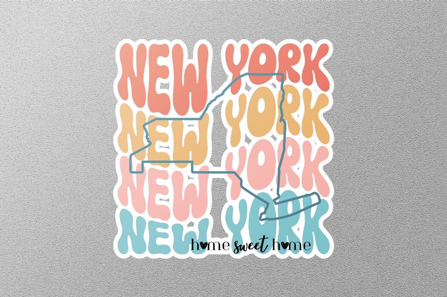 Wholesale Retro New York Sticker