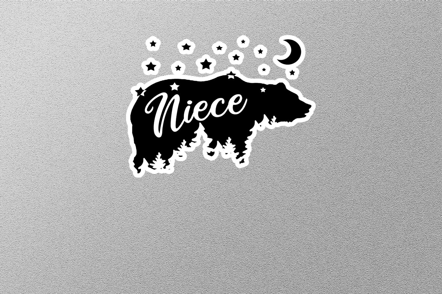 Niece Bear Stickers