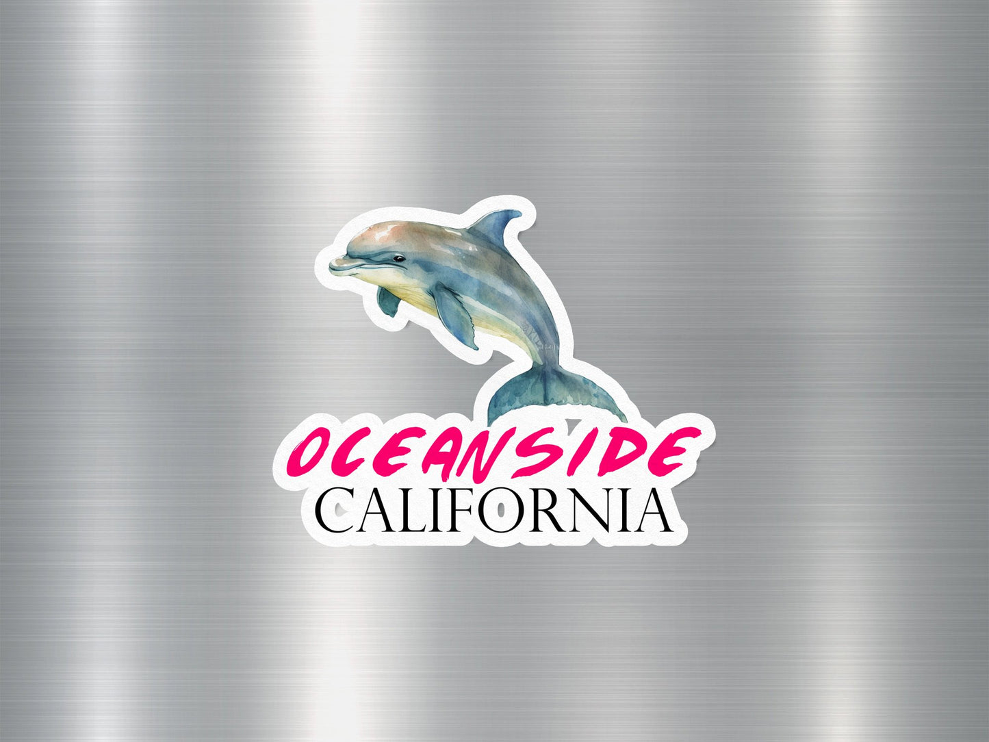 Wholesale Ocean Side California Dolphin Sticker