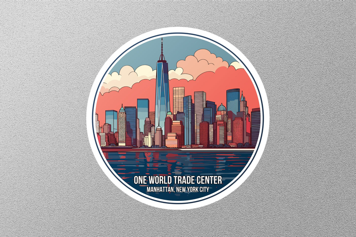 Wholesale One World Trade Center Sticker
