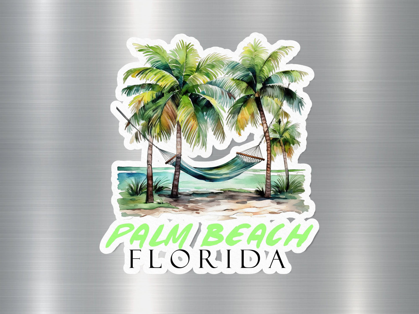 Wholesale Palm Beach Florida Hammock Sticker