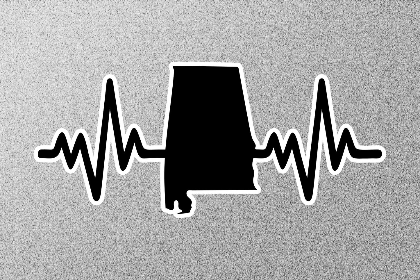 Wholesale Alabama Heartbeat Sticker