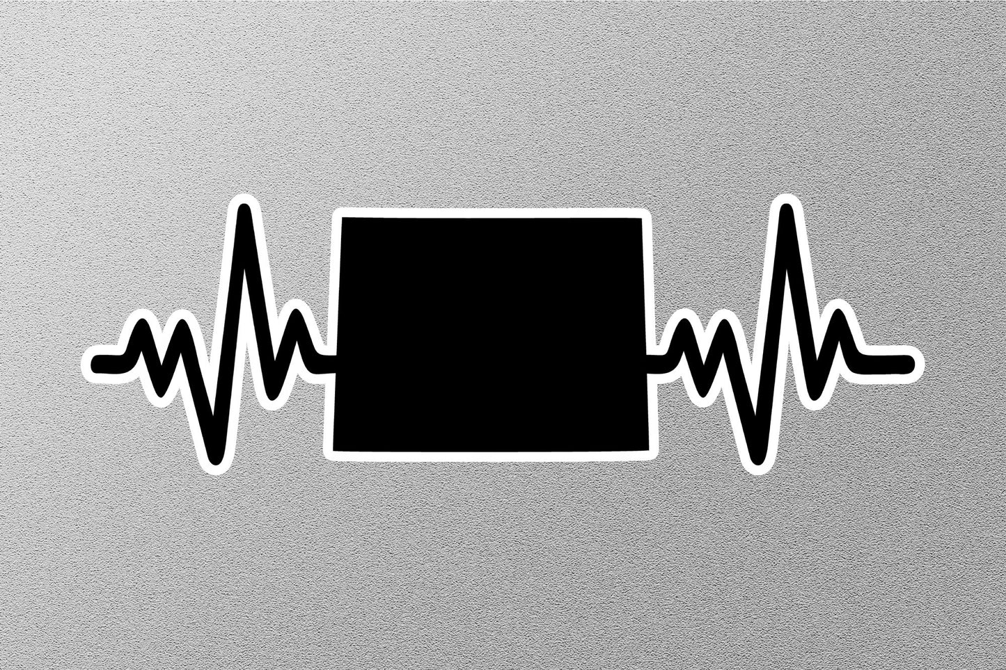 Wholesale Wyoming Heartbeat Sticker