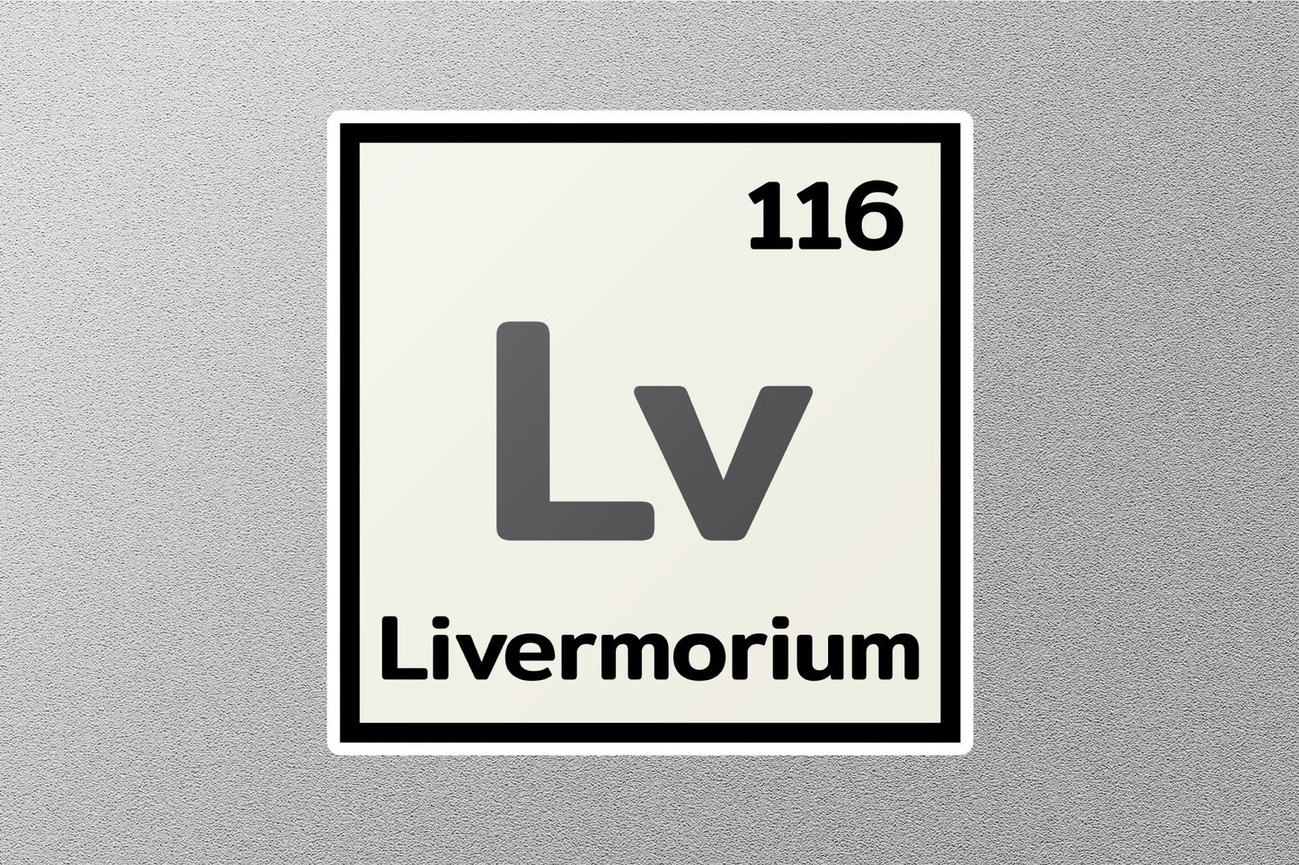 Wholesale Livermorium Periodic Element Sticker
