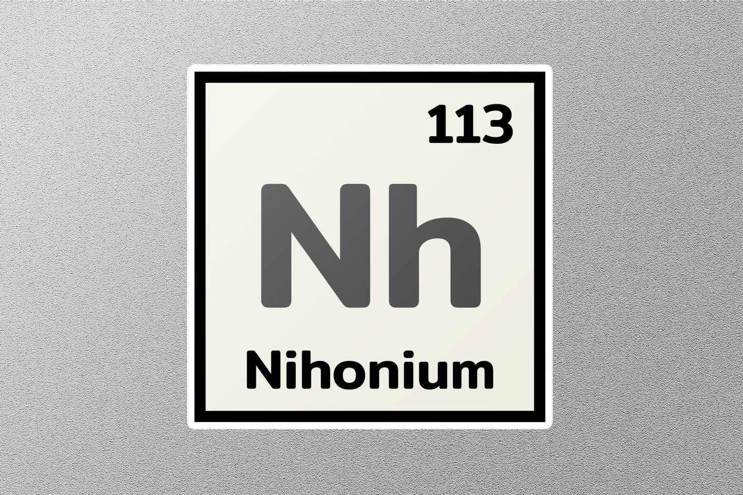 Wholesale Nihonium Periodic Element Sticker
