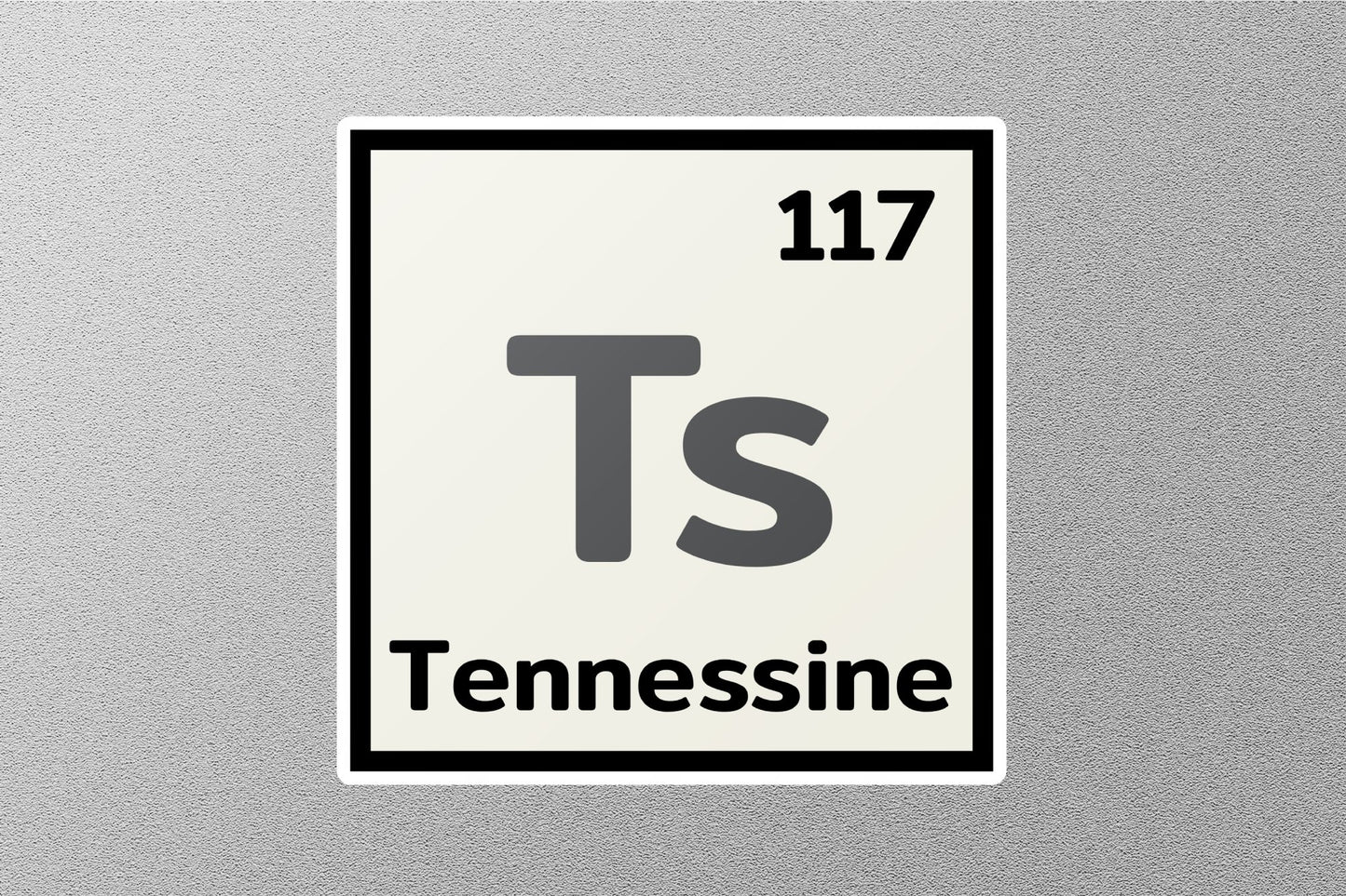 Wholesale Tennessine Periodic Element Sticker