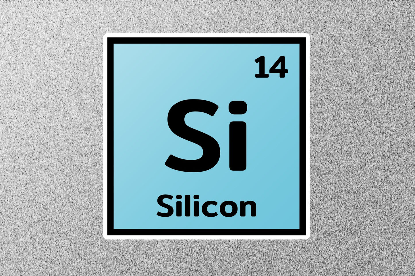 Wholesale Silicon Periodic Element Sticker