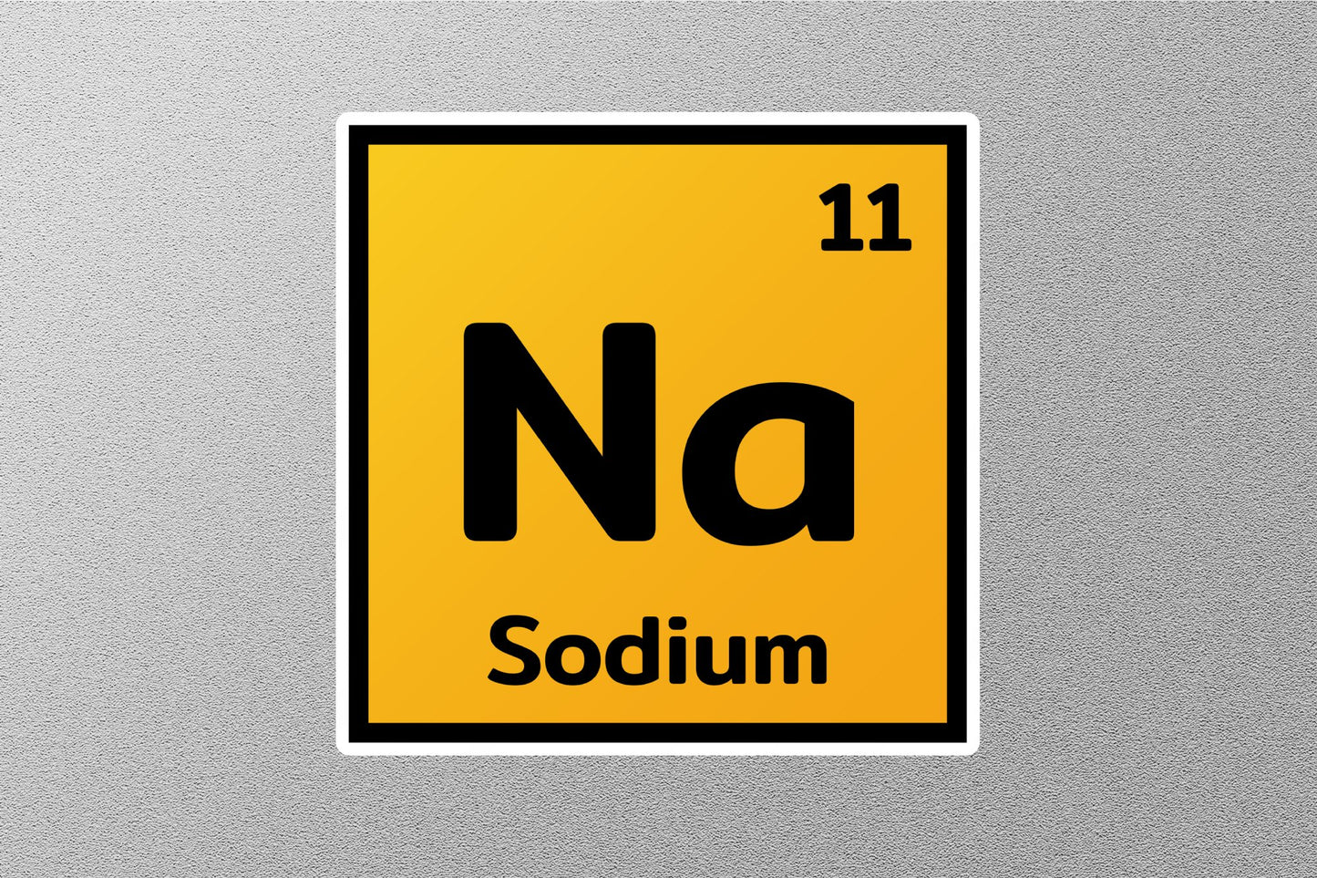 Wholesale Sodium Periodic Element Sticker