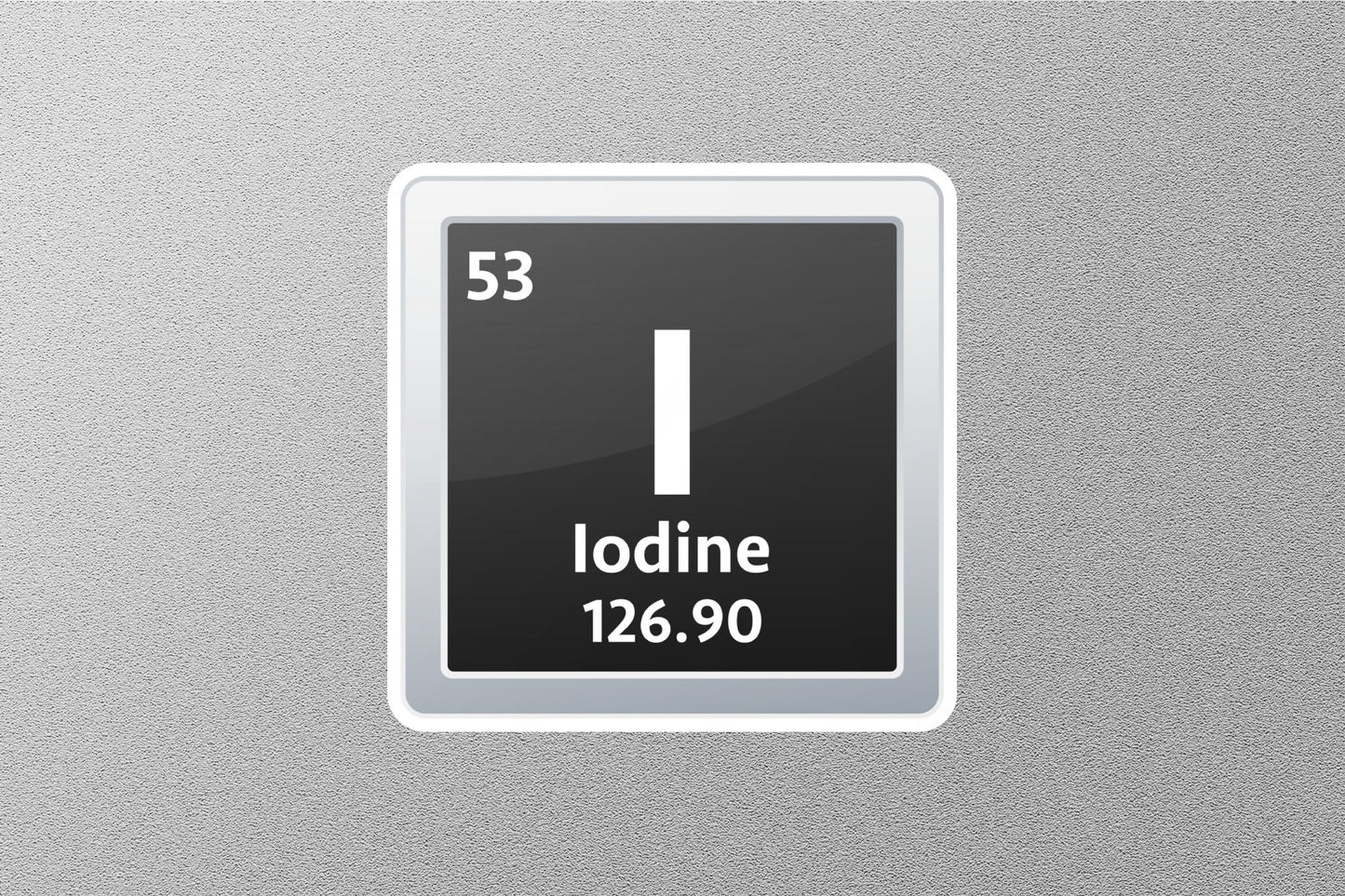 Wholesale Lodine Periodic Element Sticker