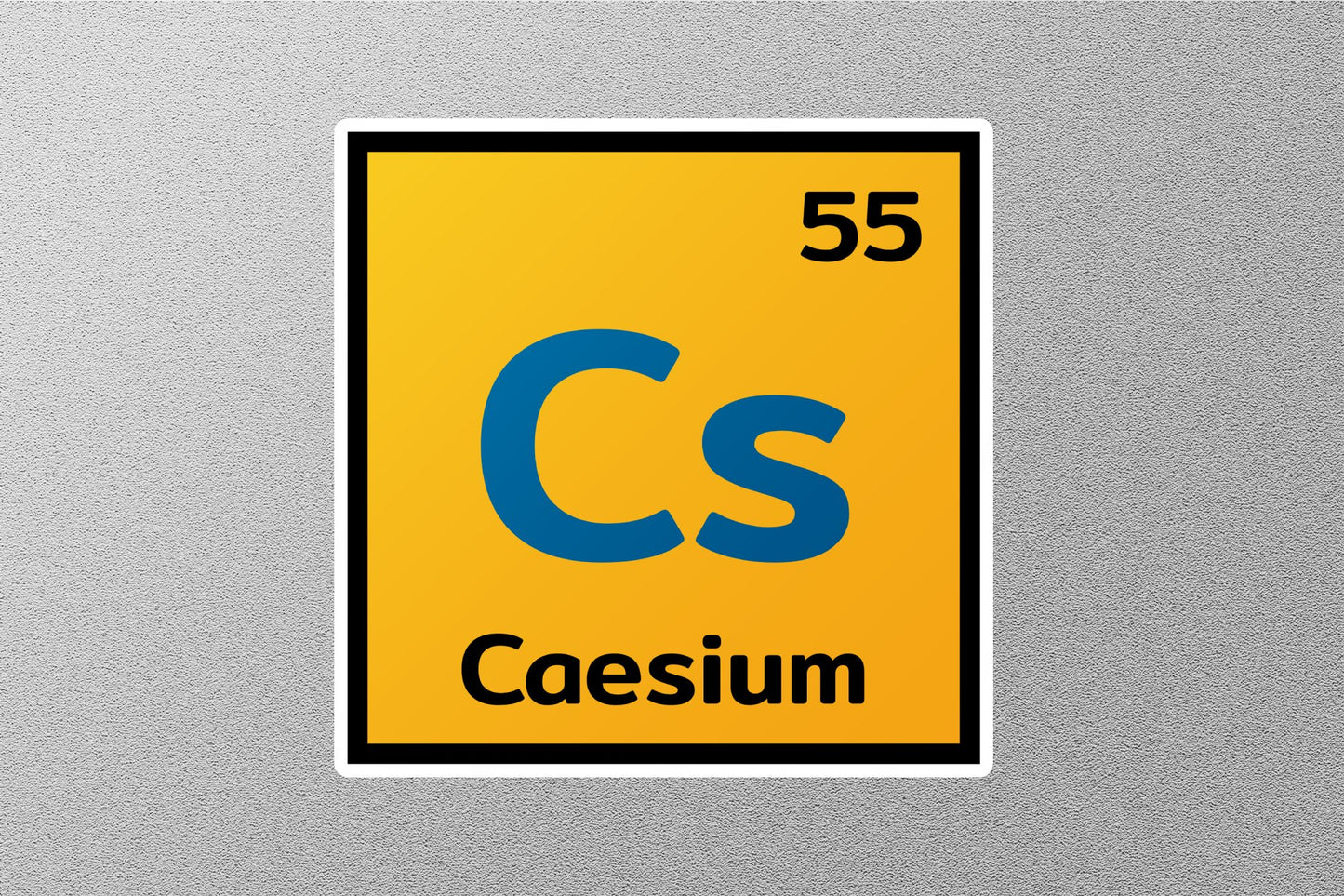 Wholesale Caesium Periodic Element Sticker