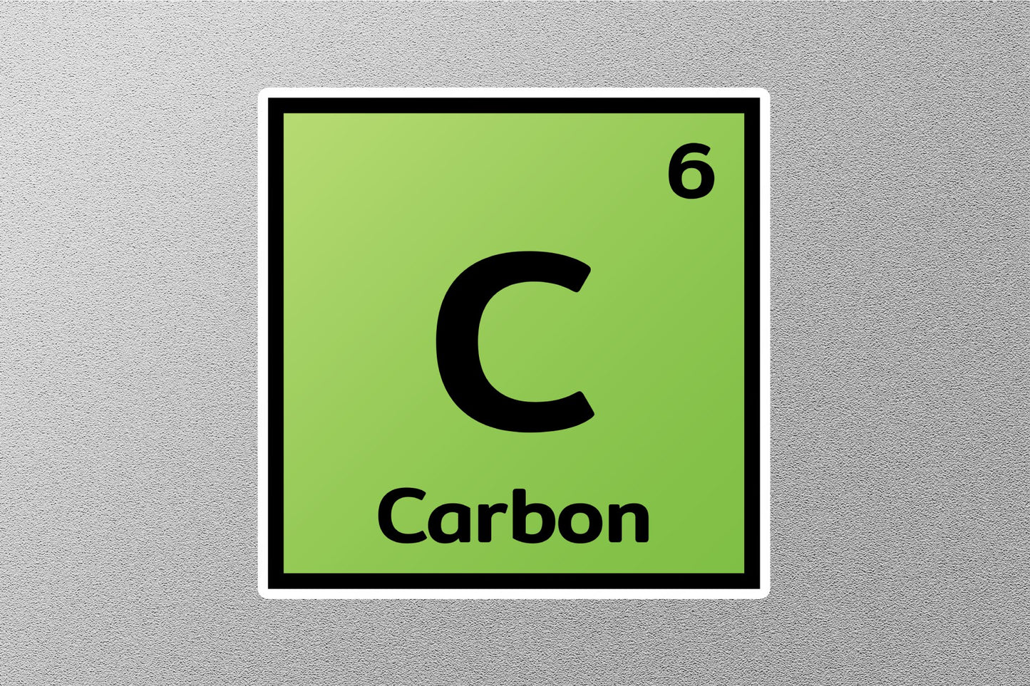 Wholesale Carbon Periodic Element Sticker