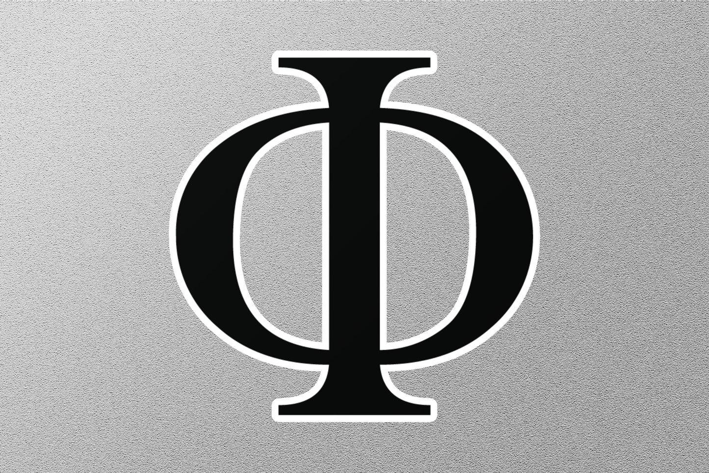 Phi Greek Alphabet Sticker