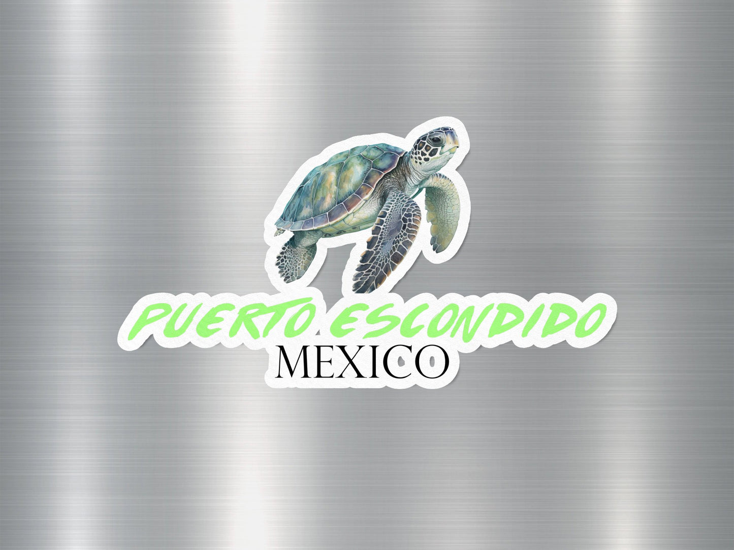 Wholesale Puerto Escondido Mexico Turtle Sticker