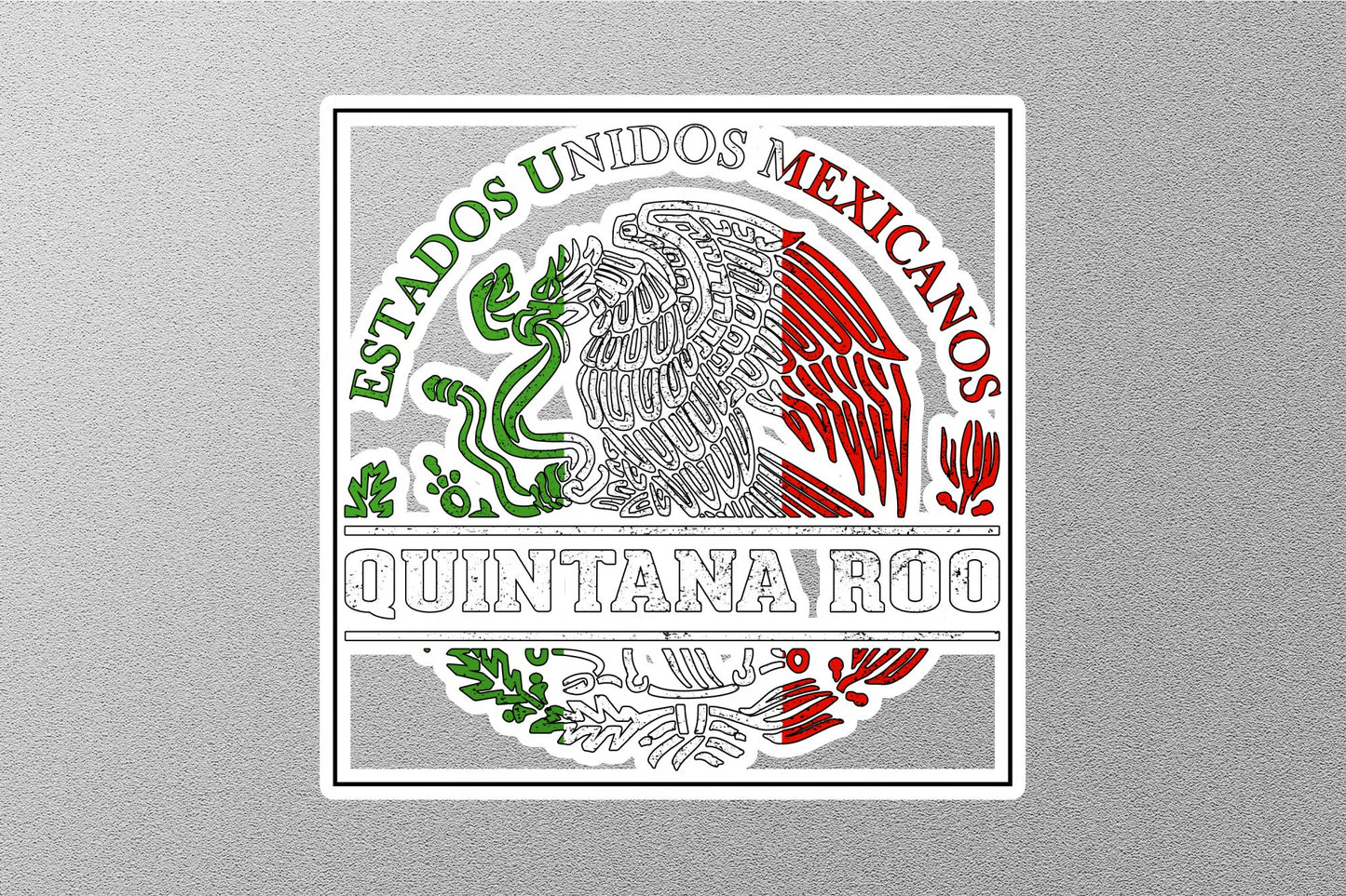 Wholesale Quintana Roo Mexico State Stickers