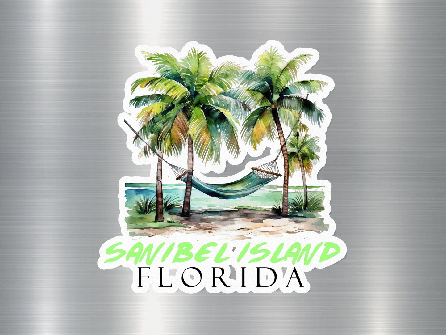 Wholesale Sanibel Island Florida Hammock Sticker