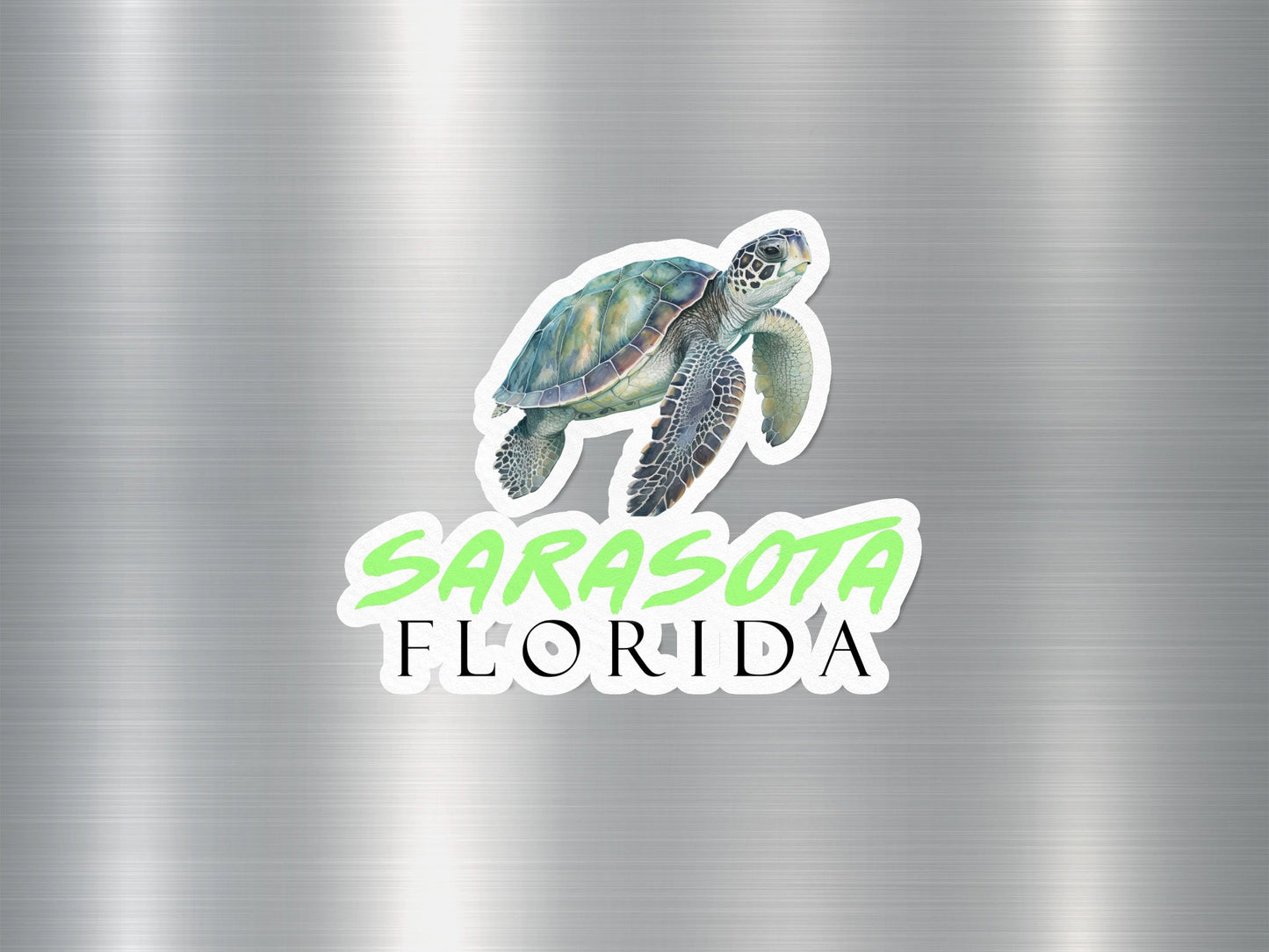 Wholesale Sarasota Florida Turtle Sticker