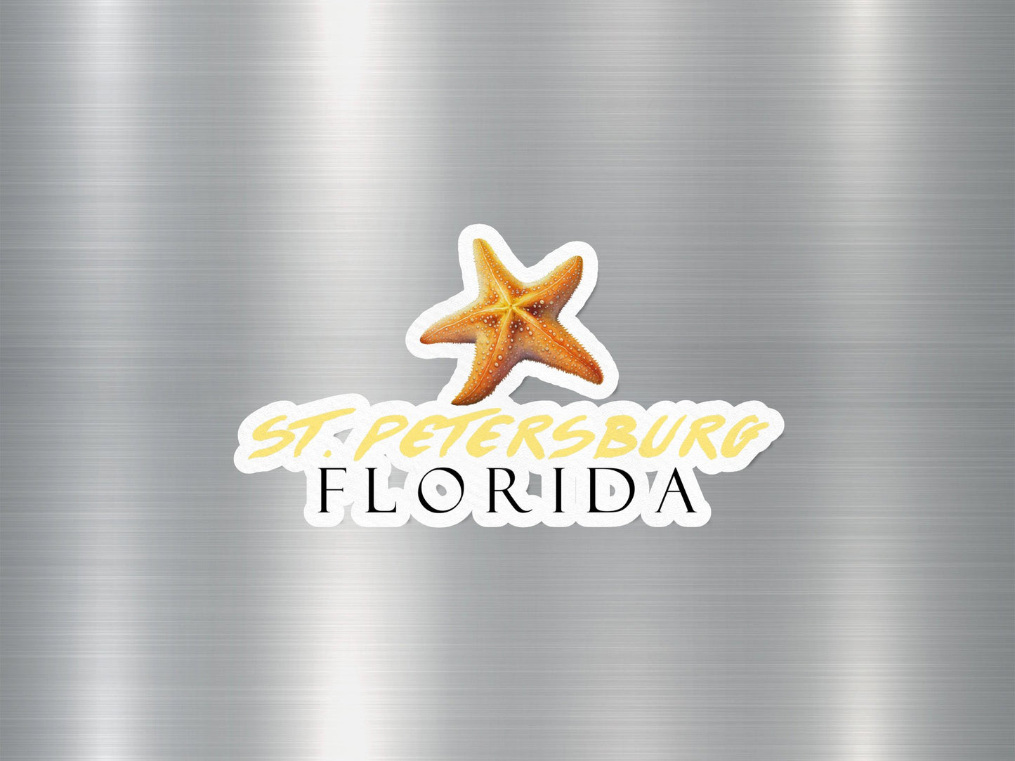 Wholesale St. Petersburg Florida Starfish Sticker