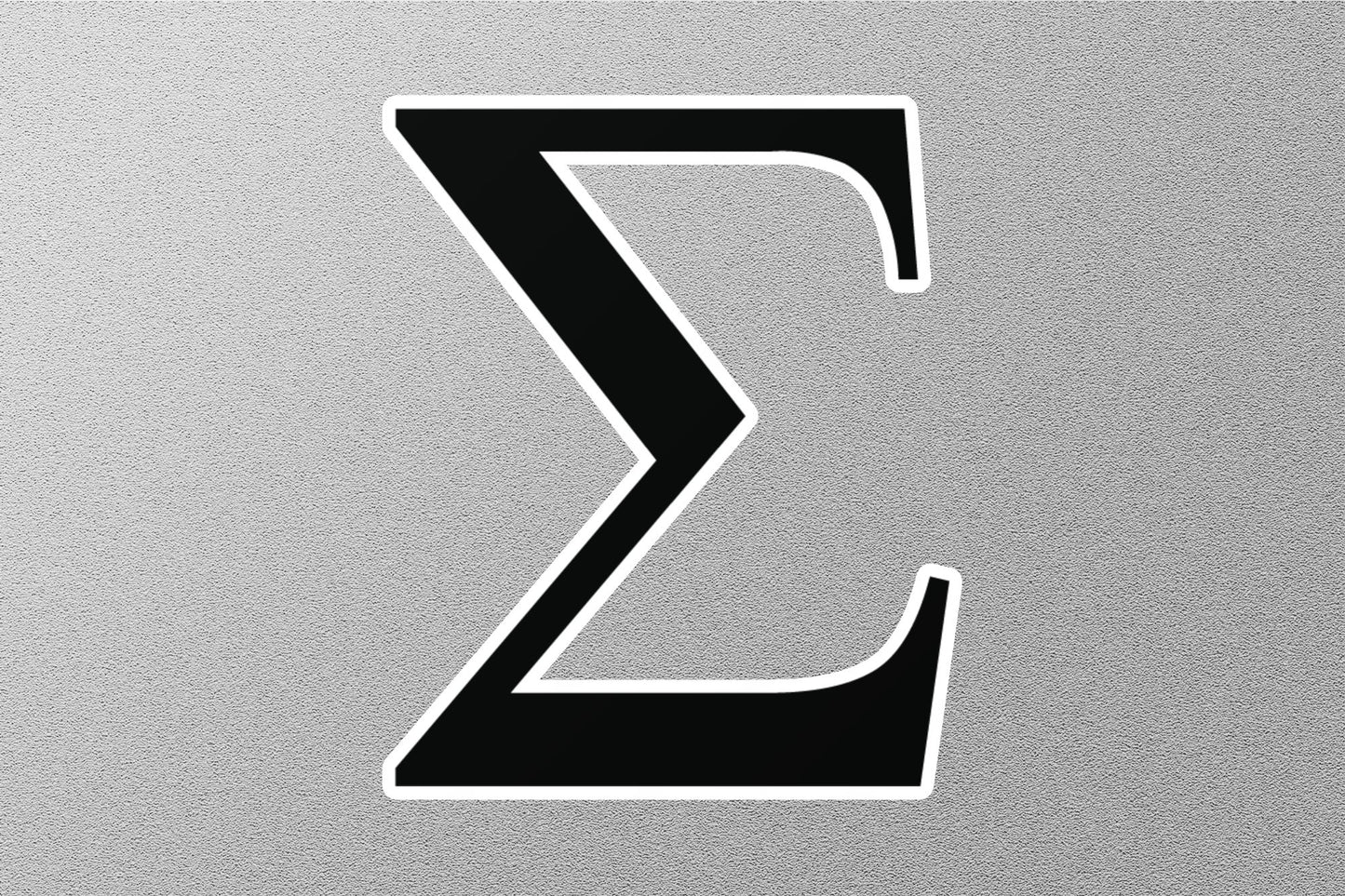 Wholesale Sigma Greek Alphabet Sticker