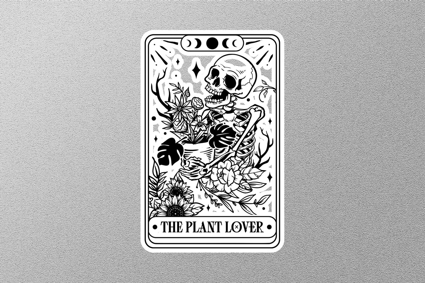 Wholesale The Plant Lover Funny Tarot Sticker