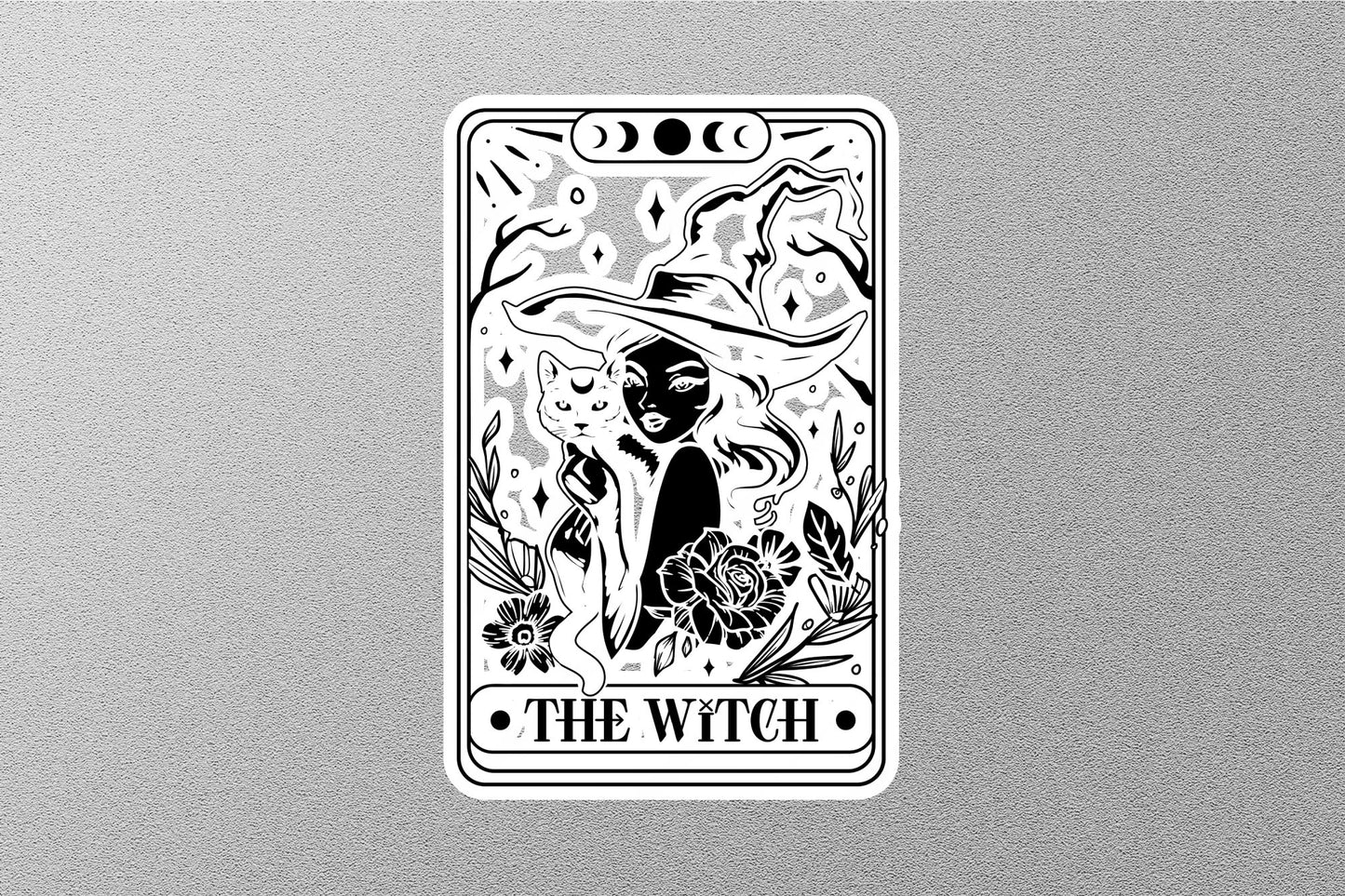 Wholesale The Witch Funny Tarot Sticker