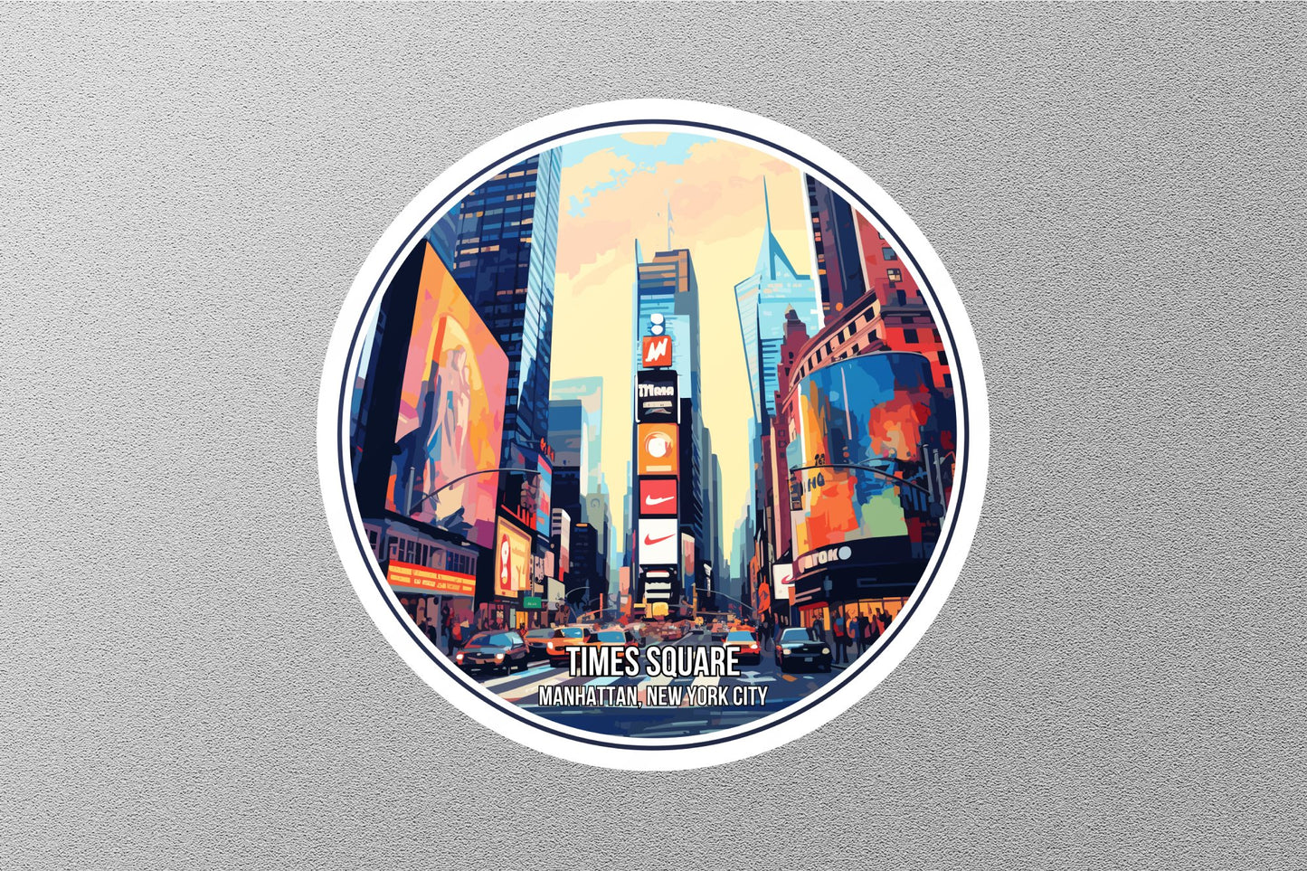 Wholesale Times Square Sticker