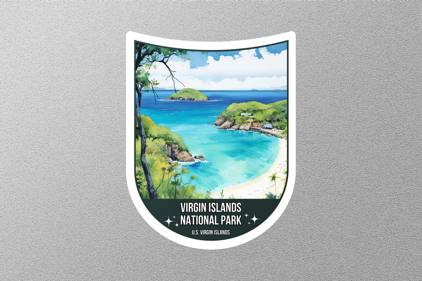 Wholesale Virgin Islands National Park Sticker