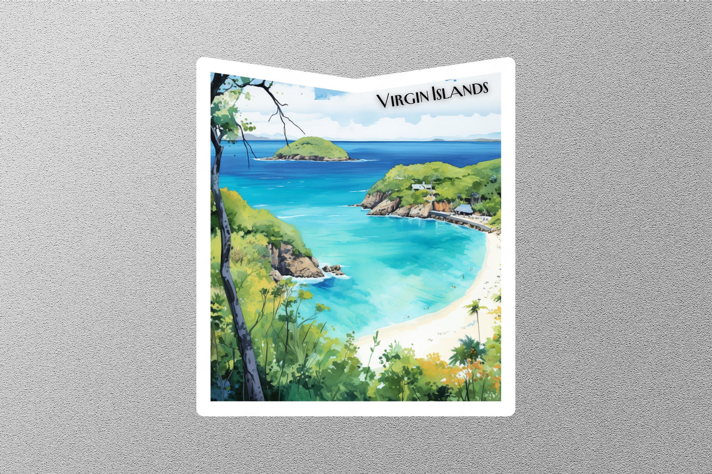 Wholesale Virgin Islands 1 National Park Sticker