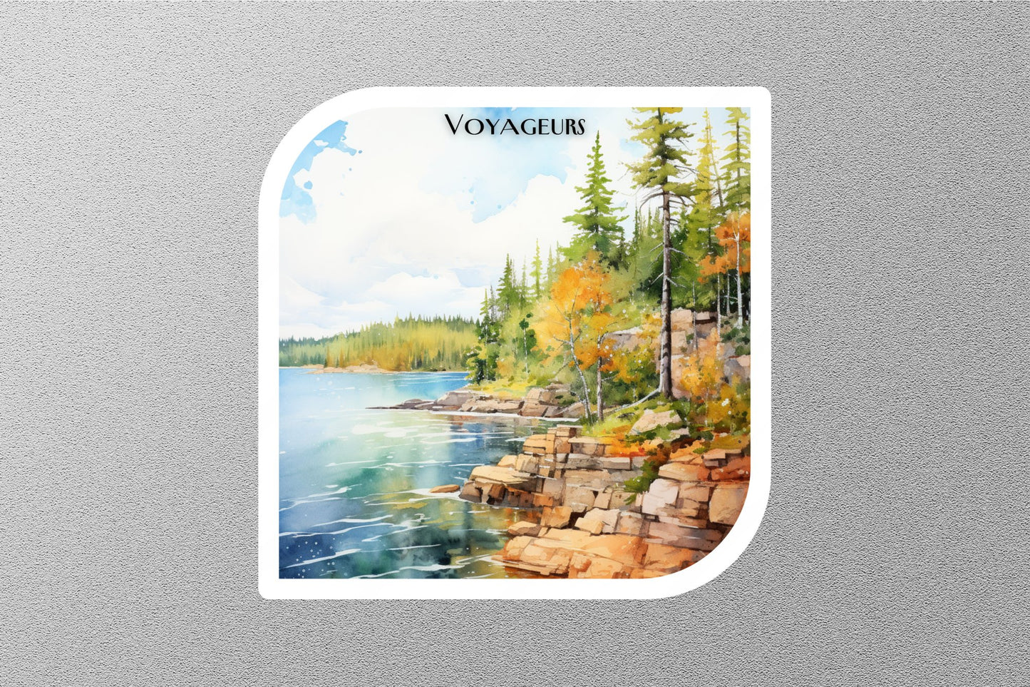 Wholesale Voyageurs 1 National Park Sticker