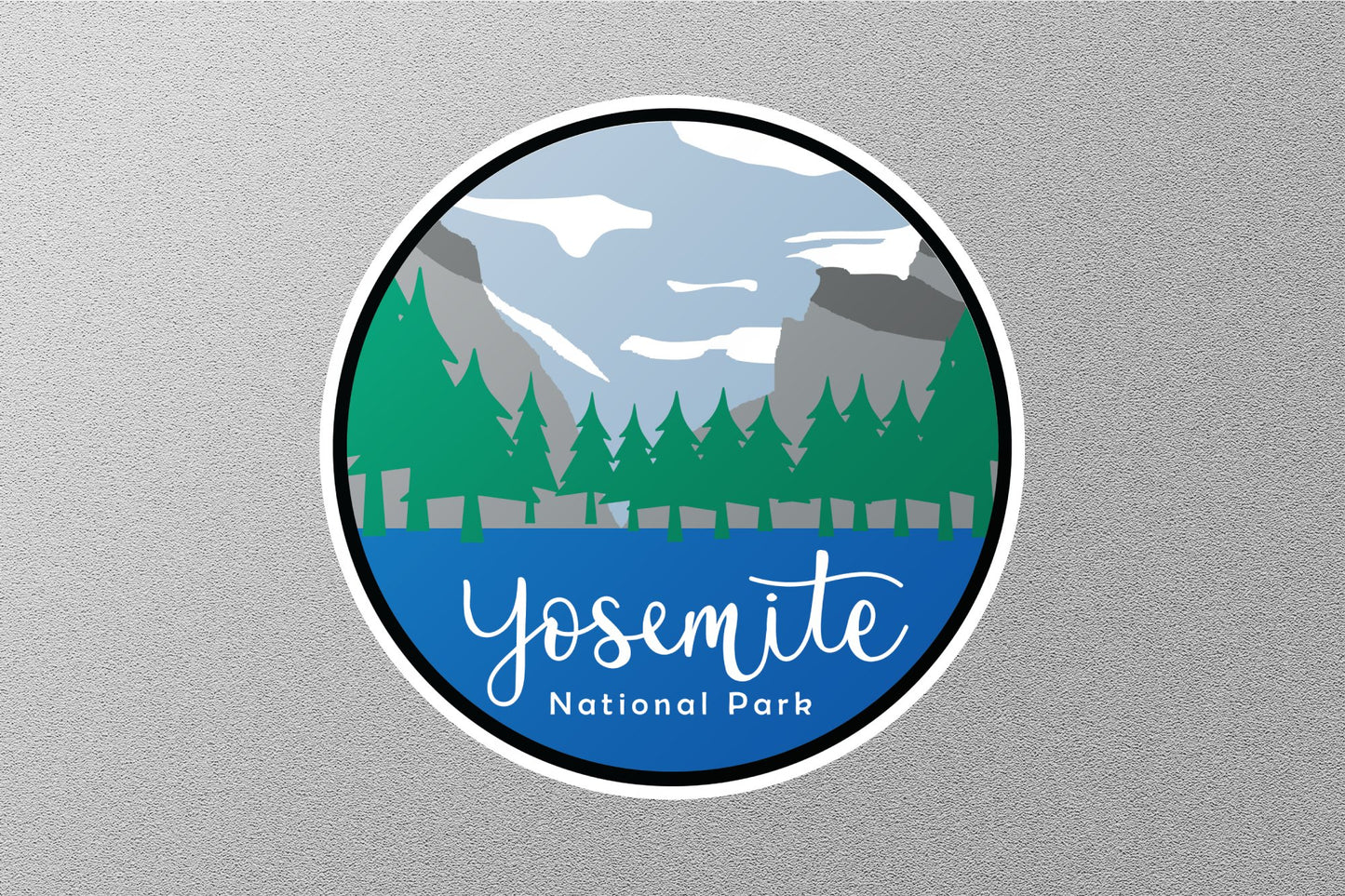 Wholesale Yosemite Circle National Park Sticker