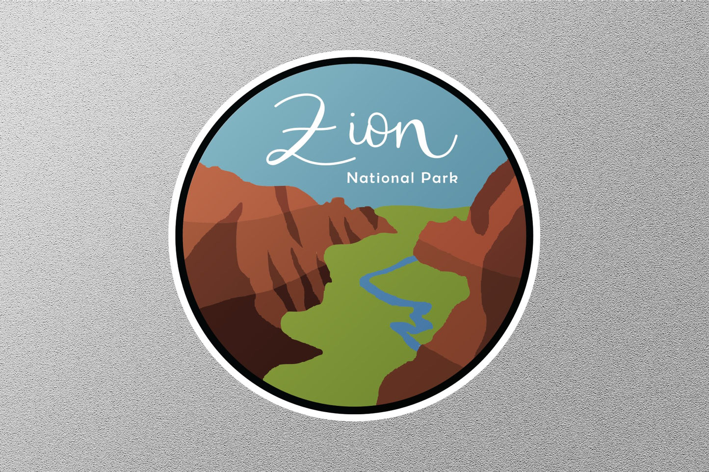 Wholesale Zion Circle National Park Sticker