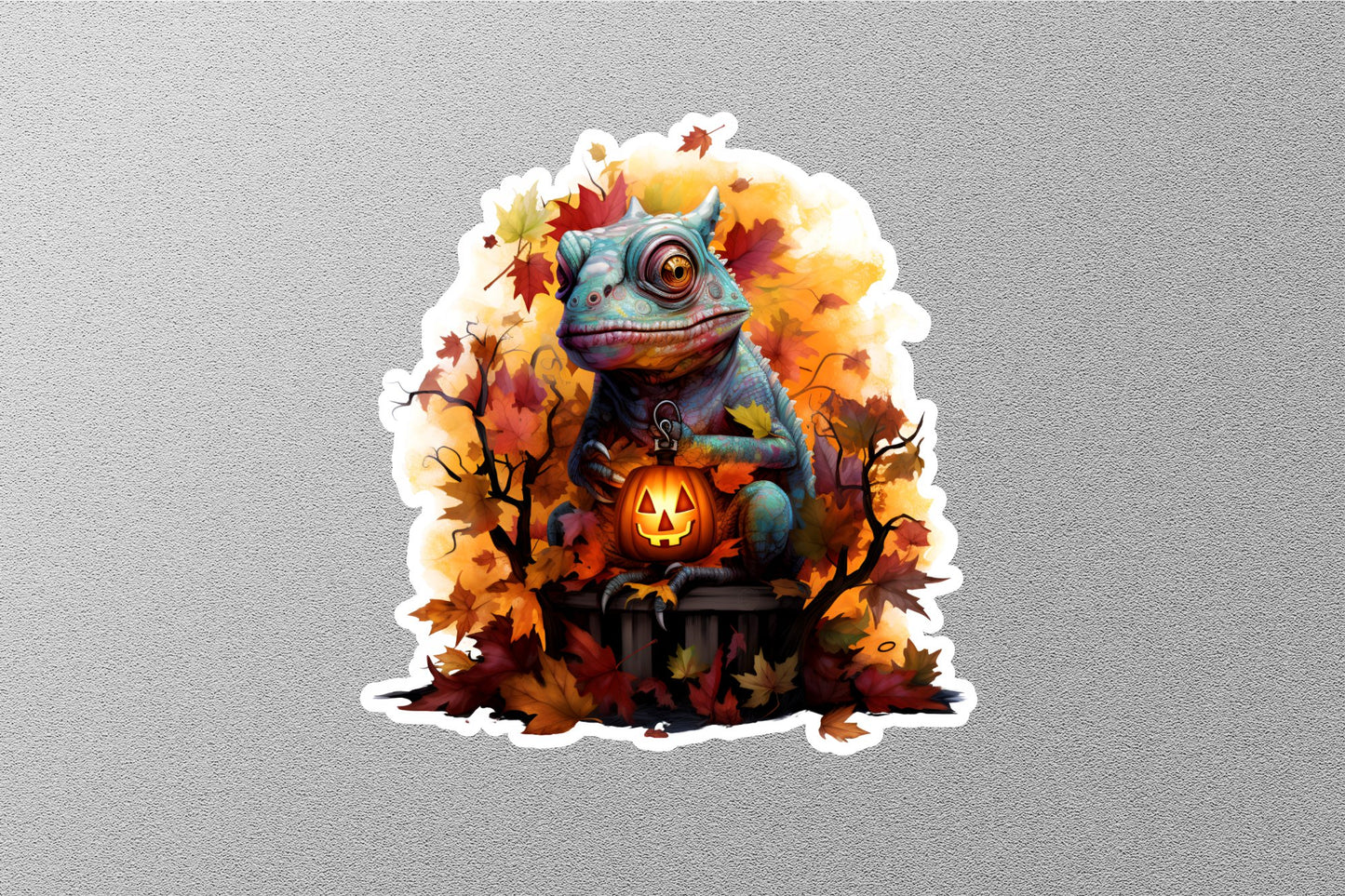 Wholesale A Cute Adorable Pumpkins Halloween Sticker