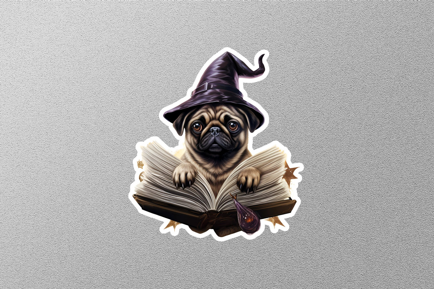 Wholesale Cute Dog With Hat Halloween Sticker