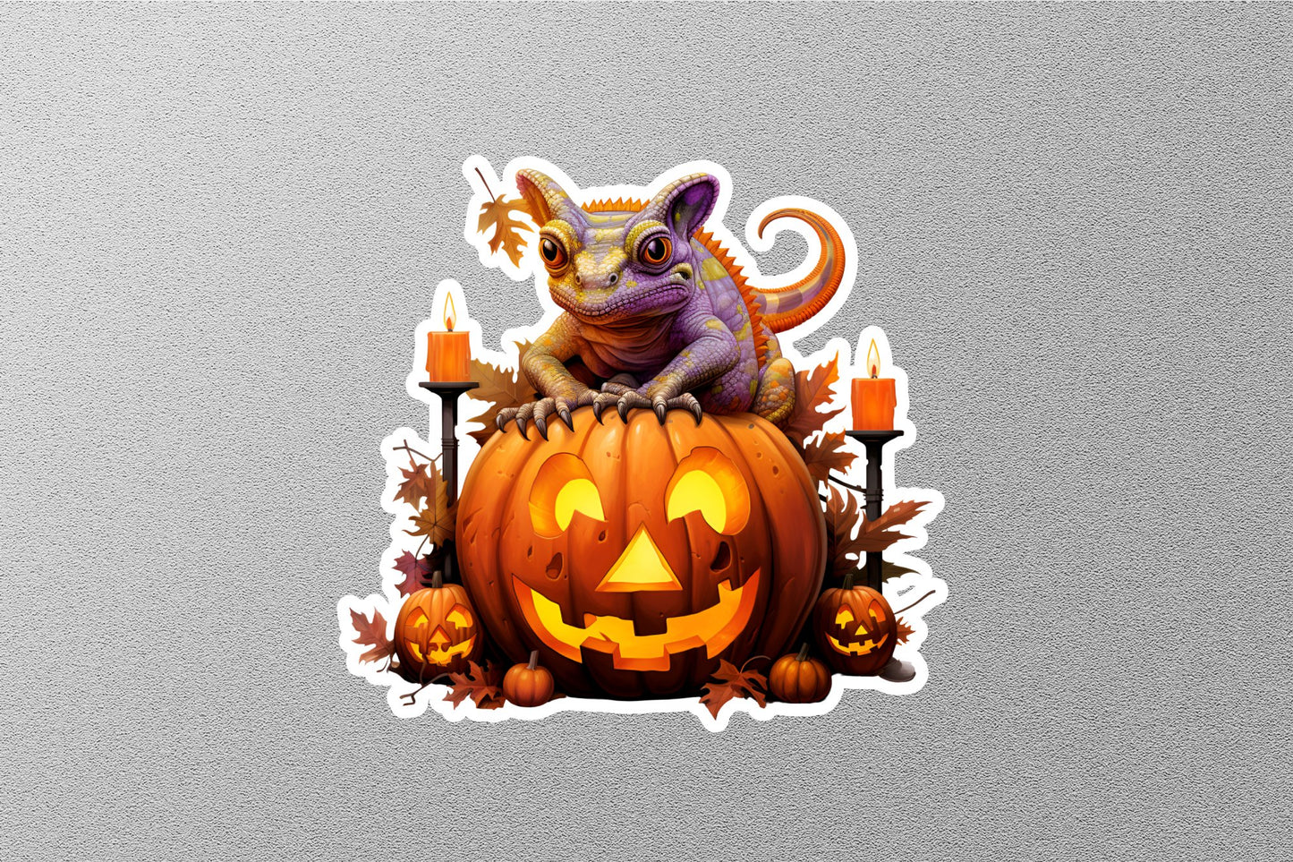 Dinosaur Halloween Sticker
