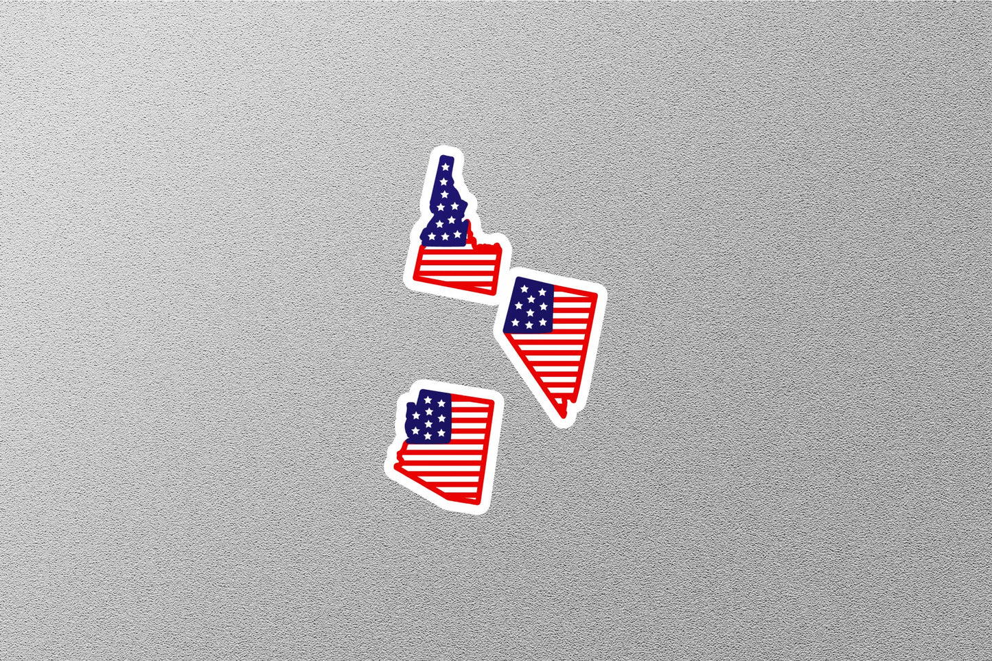 Wholesale Idaho Nevada Arizona Flags State Sticker