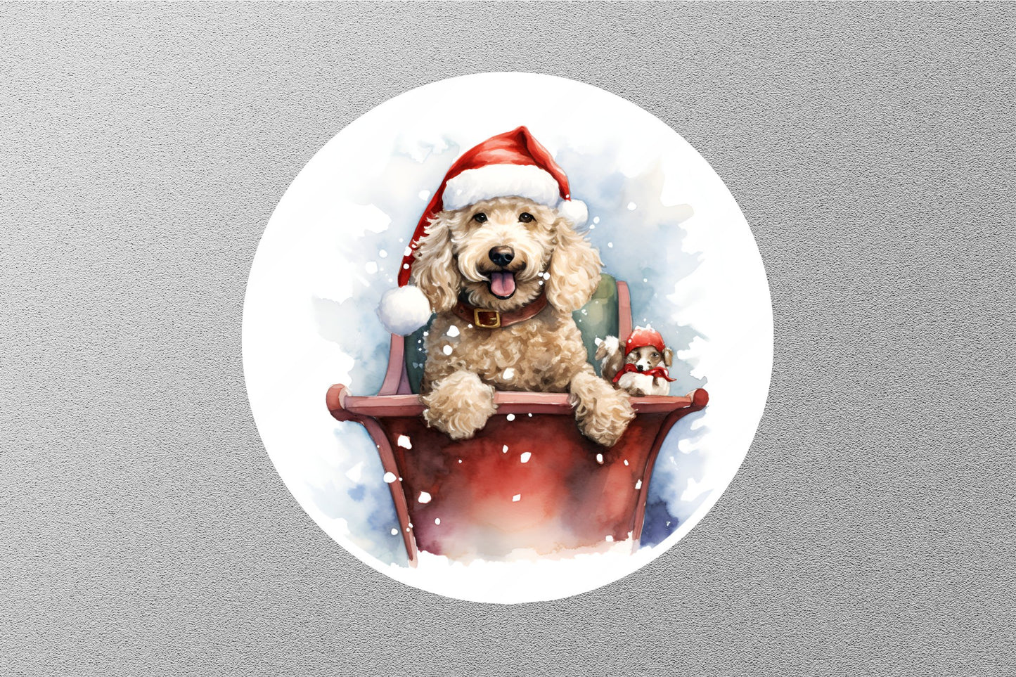 Wholesale Dog Series Christmas Sticker