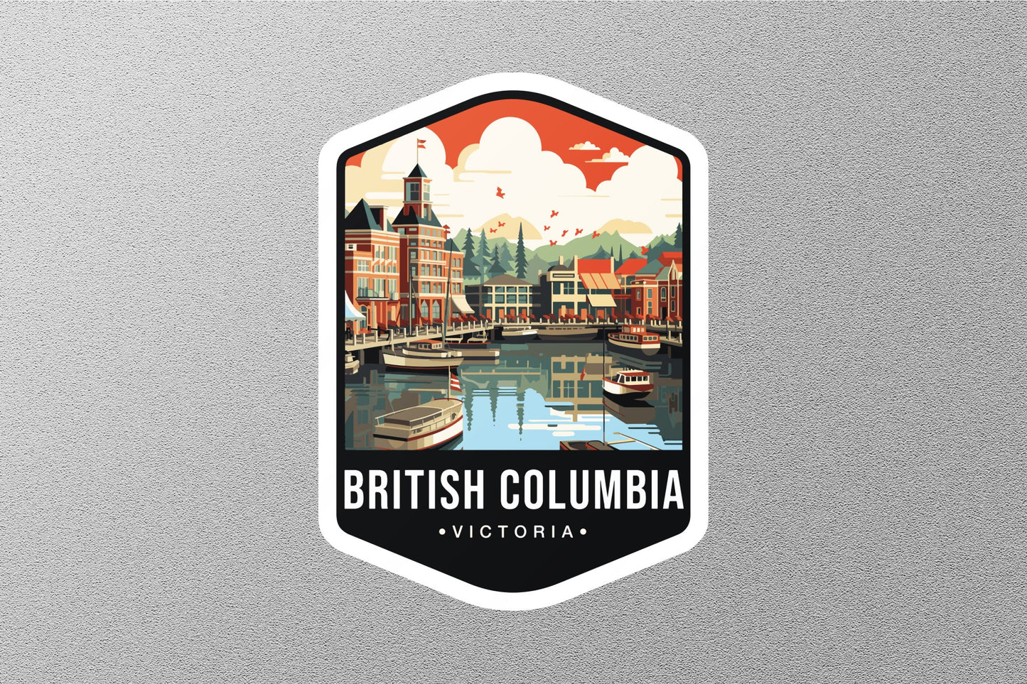 Wholesale British Columbia Canada Stickers