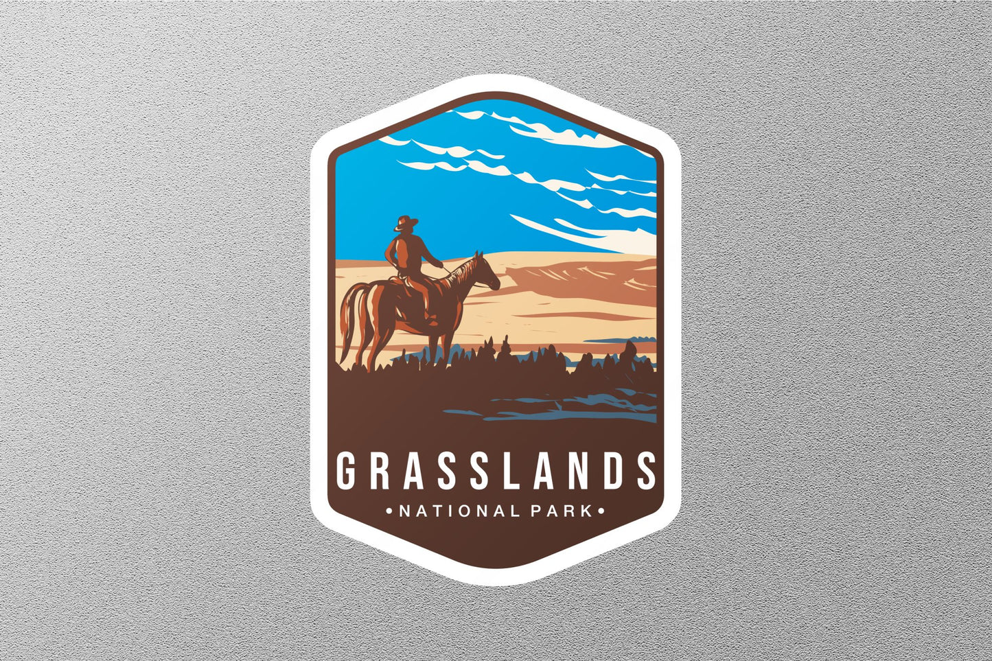 Wholesale Grasslands Canada National Park Sticker