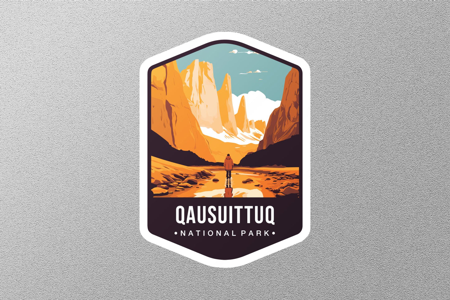Wholesale Qausuittuq Canada National Park Sticker