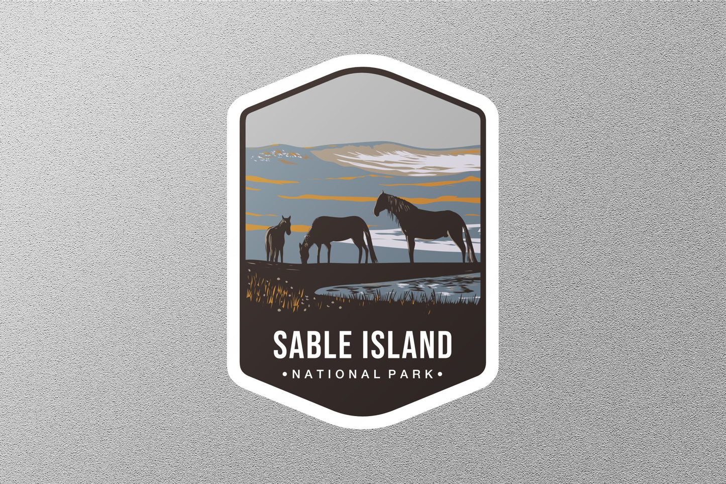 Wholesale Sable Island Canada National Park Sticker