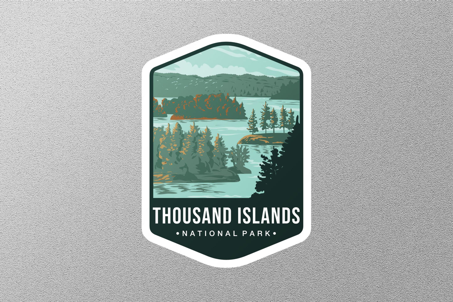 Wholesale Thousand Islands Canada National Park Sticker