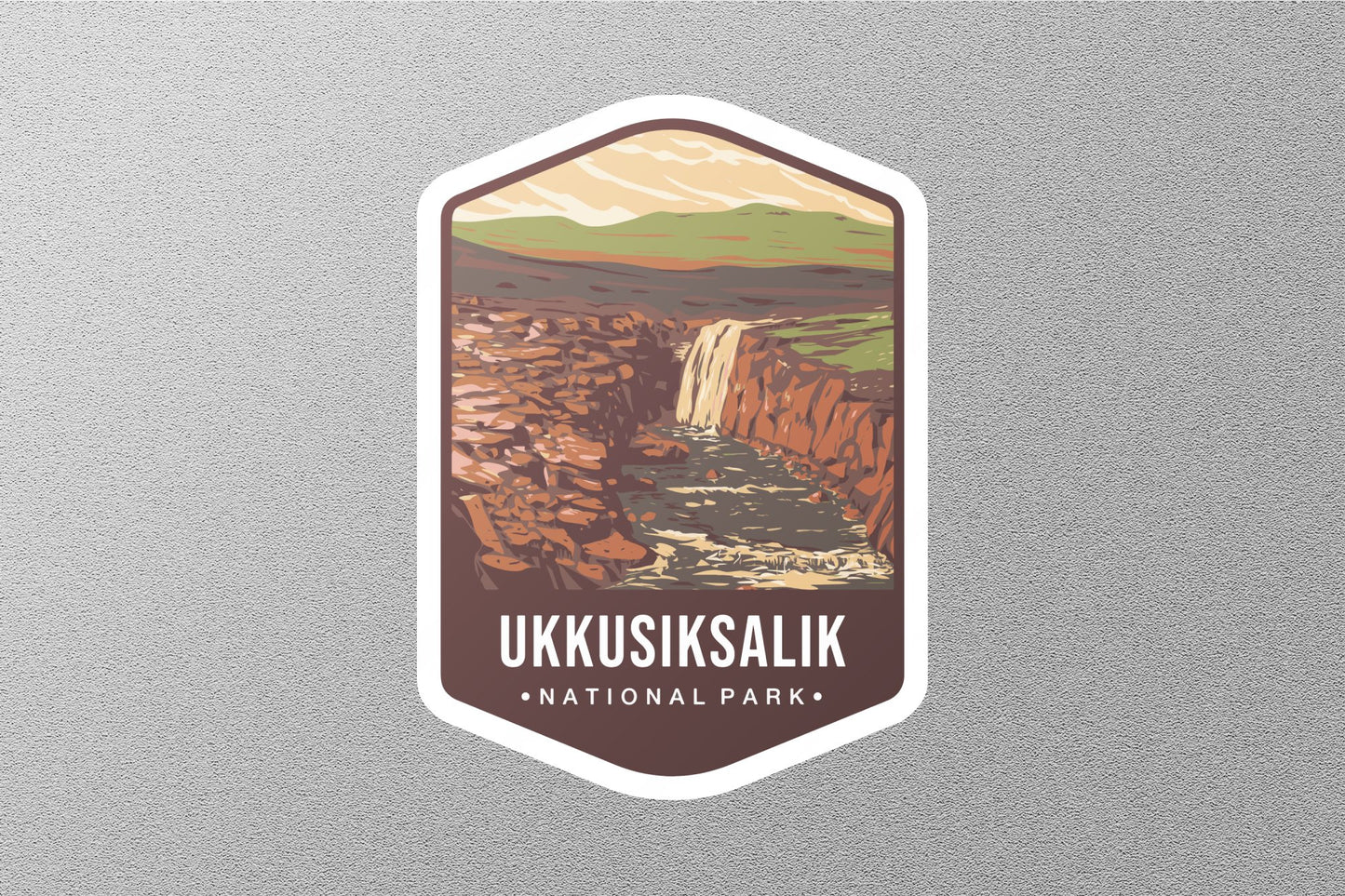 Wholesale Ukkusiksalik Canada National Park Sticker
