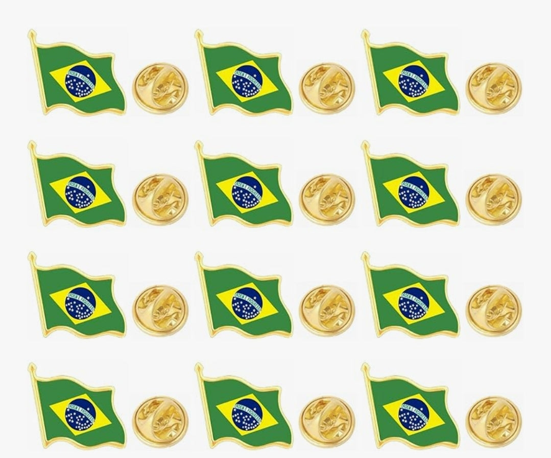 Wholesale Wavy Flag Pins